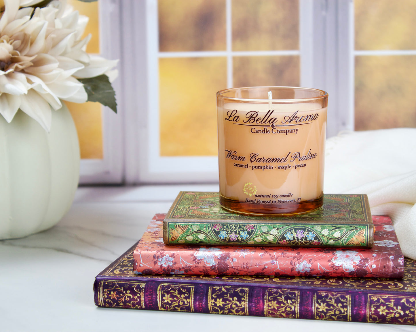 Warm Caramel Praline Soy Candle