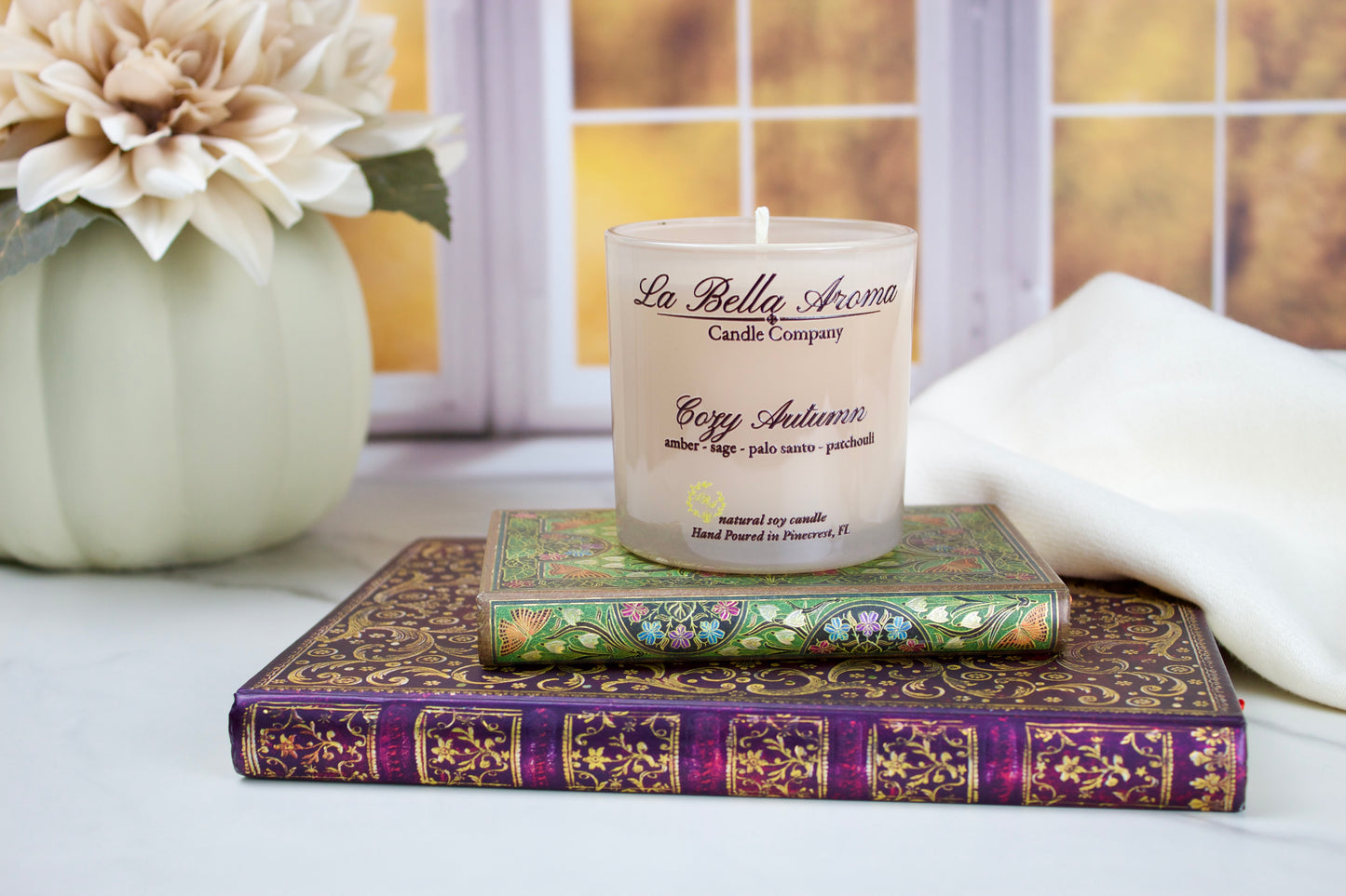 Cozy Autumn Candle