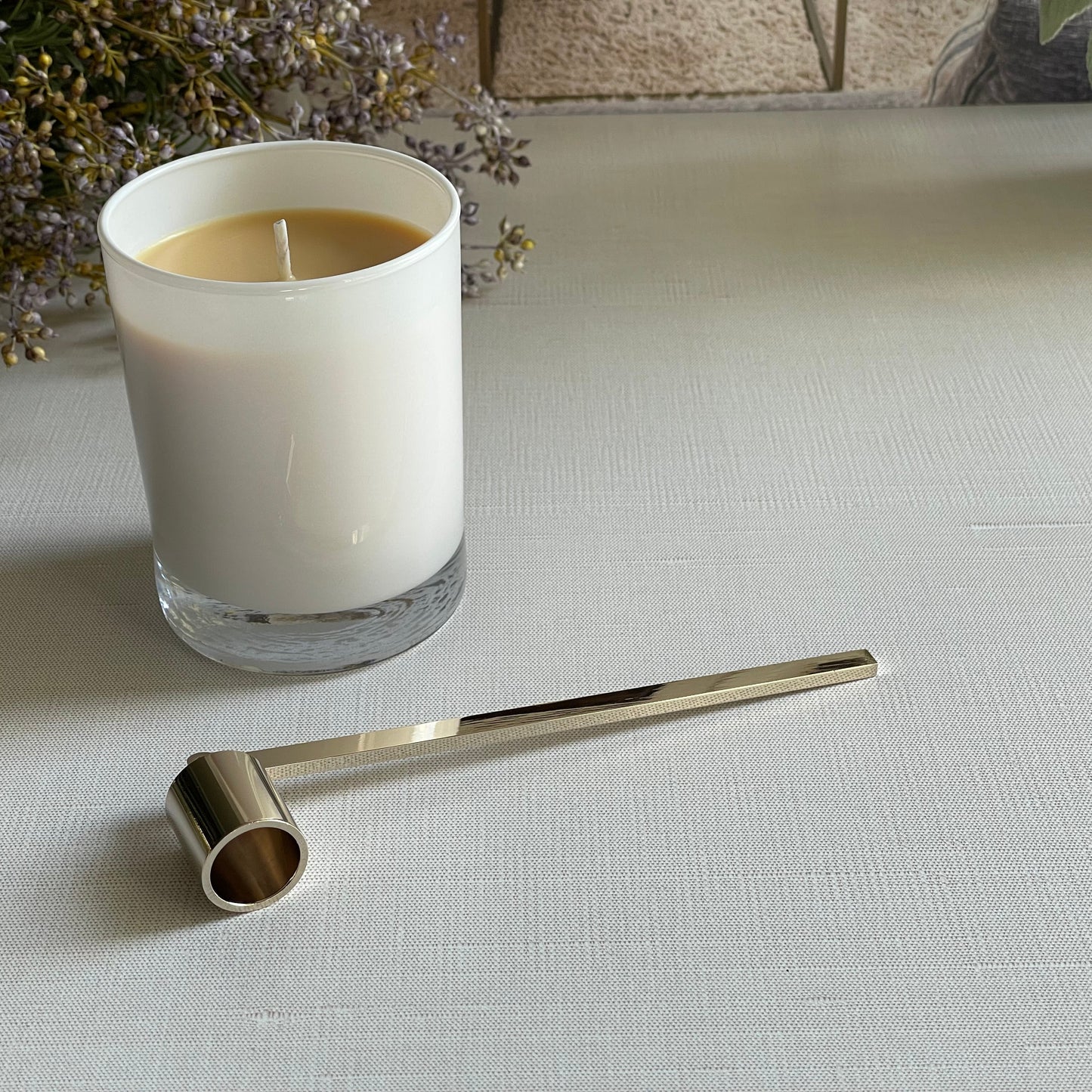 Gold Candle Snuffer
