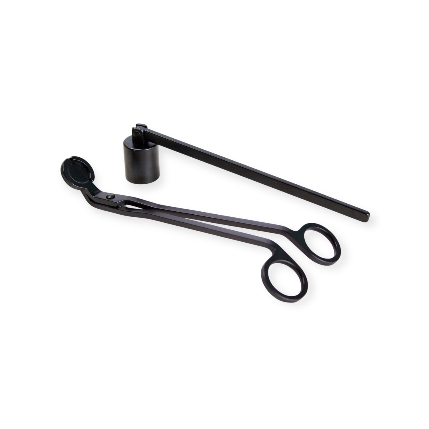 Black Snuffer and Wick Trimmer Candle Care Tool Set