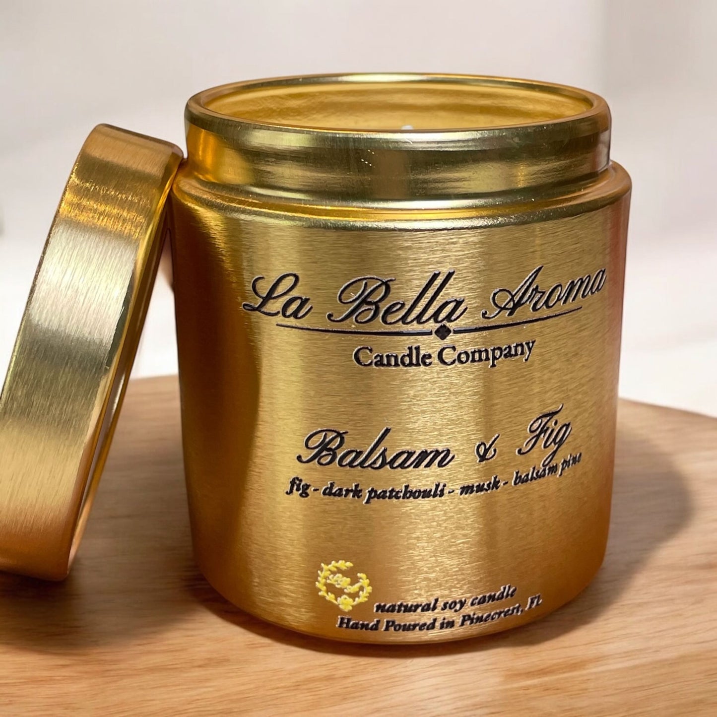 Glam Gold Tin 9oz Candle