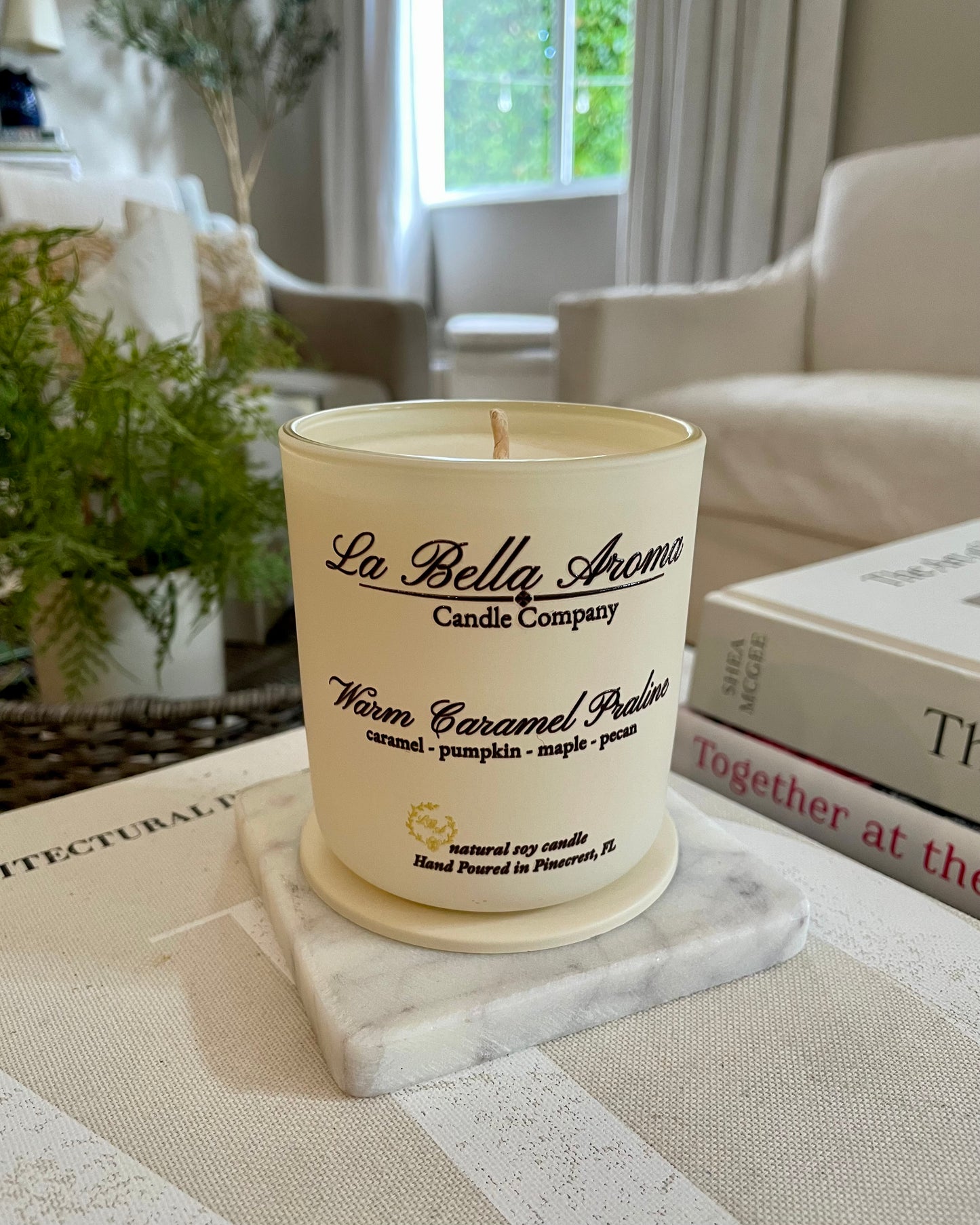 Matte Ivory Soy Candle