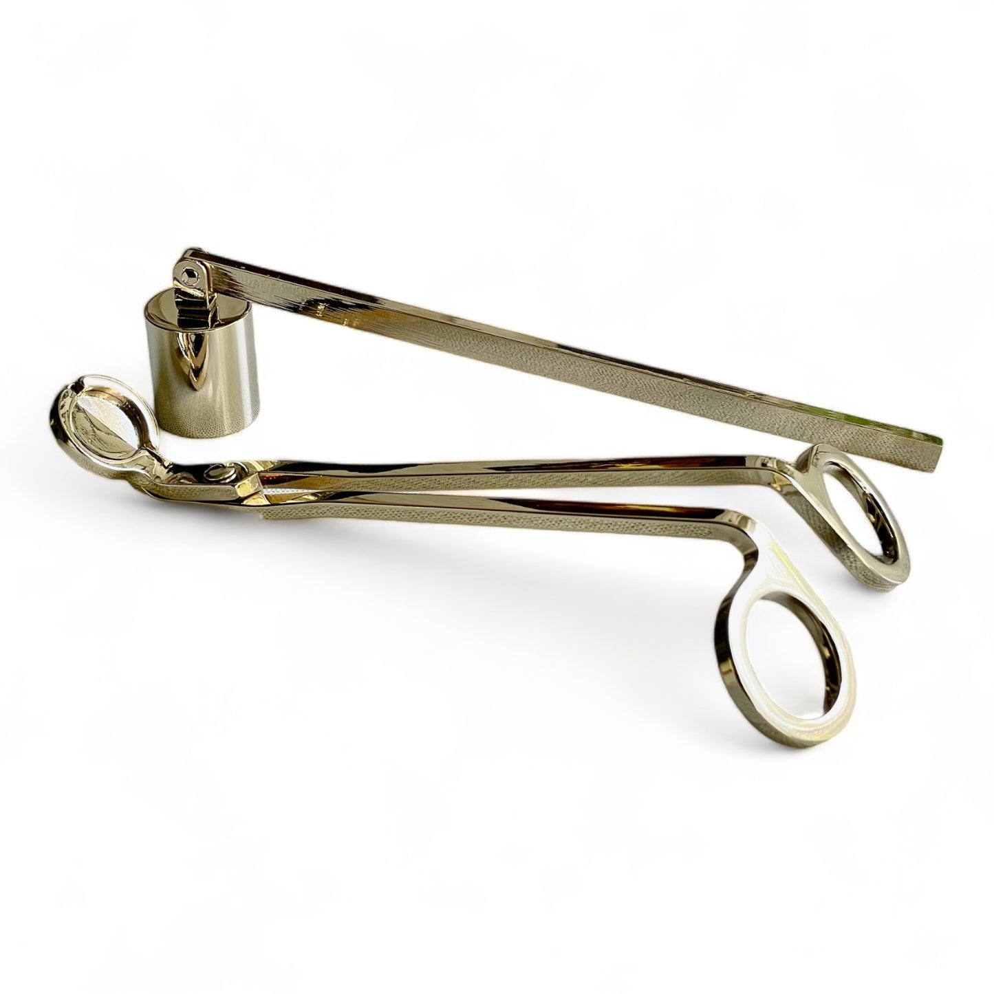 Gold Snuffer and Wick Trimmer Candle Care Tool Set