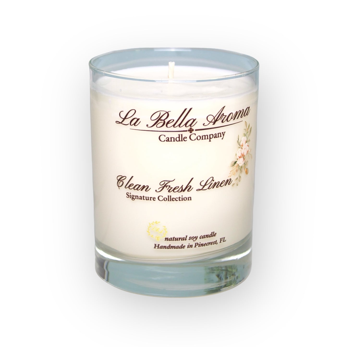 Clean Fresh Linen Soy Candle